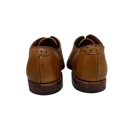 Allen Edmonds Bench Welt Cap Toe Brown Leather Oxford Dress Shoes Size 10 - Picture 3 of 7